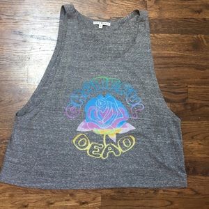Junk food Grateful Dead tank top